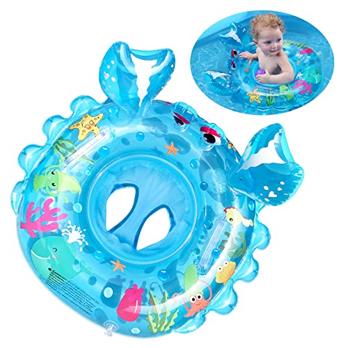 GOHHME Baby Schwimmring,Baby Schwimmhilfen mit Schwimmsitz für Jungen und Mädchen Kleinkind 6 Monate bis 36 Monat, Mitwachsende Schwimmhilfe