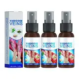 3Stück Veinhealing Varicose Veins Treatment Spray,Varicose Veins Spray,Varicose Vein Soothing Spray Vein Treatment Spray,Veinhealing Varicose Veins Spray for Legs