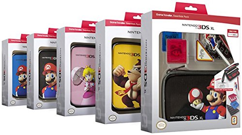 Nintendo new 3DS XL / 3DS XL - Zubehör-Set "Official Essential Mario Pack" (farblich sortiert, Farbe nicht wählbar)