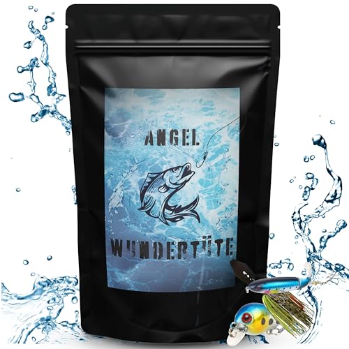 Wundertüte Angeln Petri Box Überraschung Geschenk Set, Überraschungsbox für Angler, Angler Geschenke ANGELZUBEHÖR Angel-Set