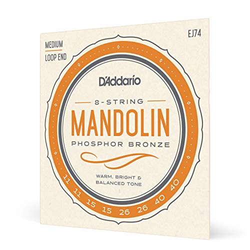 D'Addario Mandolinensaiten EJ75 11.5–41, mittelschwer/schwer – Phosphor, Bronze m