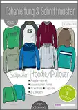 Schnittmuster kibadoo Herren Mix&Match Sweater/Hoodie Papierschnittmuster