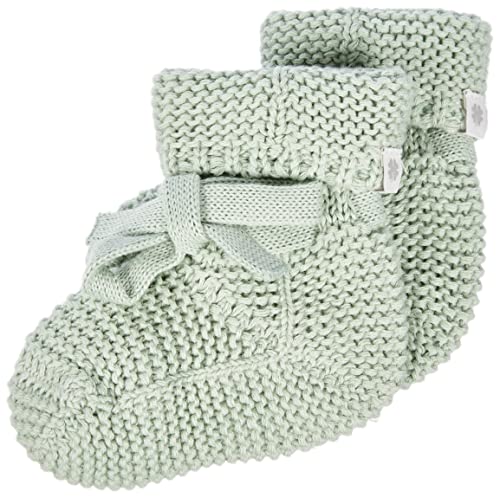 Noppies Baby Unisex Kinder U Booties knit Nelson, Grey Mint - C175, 62 EU