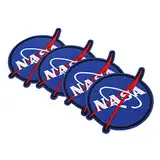 8 Stück Bestickte Aufnäher für Kleidung Im NASA-Stil, Nähen, Dekoration, DIY-Aufkleber