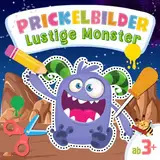 Prickelbilder Lustige Monster: Über 60 fröhliche Kreaturen zum Prickeln, Malen und Ausschneiden! Perfekt für kreativen Spaß für Kinder. Prickelblock ab 3 Jahren, geeignet für Jungen und Mädchen