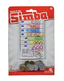 Simba 104528647 - Euro-Spielgeld, 24 Münzen, 70 Banknoten, ab 3 Jahre