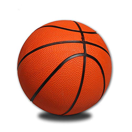 Kleiner Ball 150g Mini-Basketbälle, Durchmesser 13cm Kleiner Basketball Aufblasbare Miniatur-Basketball, Hochwertiger Bälle für Indoor Outdoor, Pool Party, Kinderspielzeug, Büro Lässig, Orange