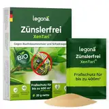 Legona® Xentari Zünslerfrei & Raupenfrei Buchsbaumzünsler Spritzmittel | Biologische Bekämpfung vom Zünsler, Kohlweißling & Frostspanner | 20g einfach zu dosieren | Nicht bienengefährlich