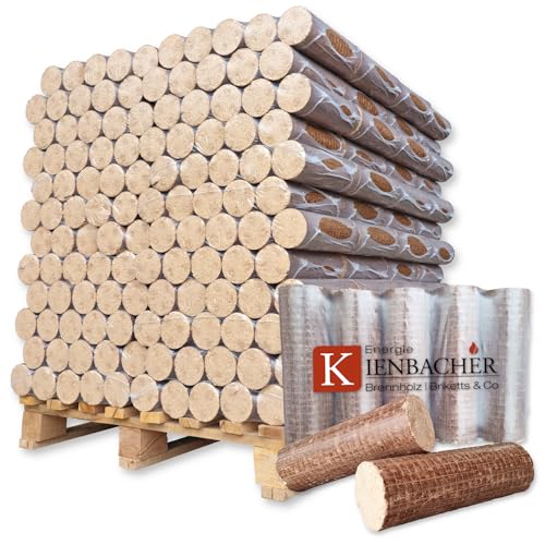 960kg Palette Nestro BrikettTOP SONDERAKTION Hartholzbriketts aus Buche und/oder Eiche Kamin Ofen Heizen Holz Gluthalter Brennholz Premium Öko Holzbriketts | Energie Kienbacher