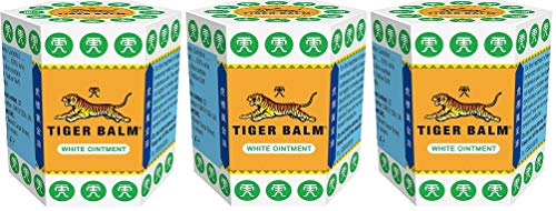 YEPPLO Tigerbalsam, Weiß, 21 g | Tigersalbe, Weiß (21 g x 3 Stück)