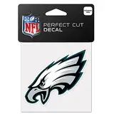 NFL Philadelphia Eagles 63062011 Perfect Cut Color Decal, 10,2 x 10,2 cm, Schwarz