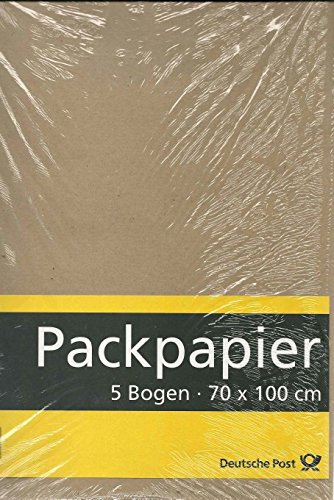 Deutsche Post - Packpapier 5 Bogen - 70 x 100 cm