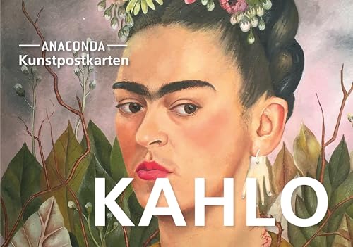 Postkarten-Set Frida Kahlo: 18 Kunstpostkarten aus hochwertigem Karton. ca. 0,28€ pro Karte (Anaconda Postkarten, Band 87)