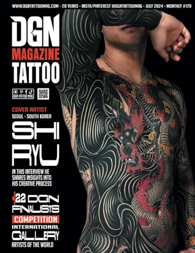 DGN Tattoo Magazine 20 Years #179 + 22 Finalists Contest International, book of tattoos: more than 100 tattoo for real, professional and amateur ... that will inspire... for your first tattoo