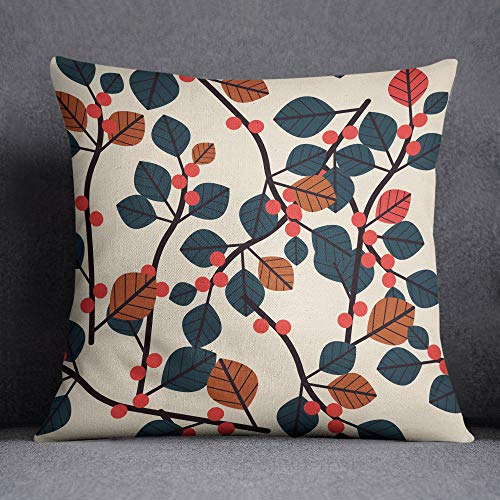 Questo Casa Dekorativ Kissenhülle, Kissenbezug, Zierkissenbezug, Wohnkultur, Für Sofa, Kaffeestube, Größe: 45X45 cm - Entworfen und hergestellt in der Türkiye