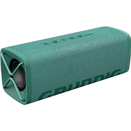 Grundig GBT Club Grass - Bluetooth Lautsprecher, Soundbox, Bass, 20 W RMS Gesamtausgangsleistung, bis zu 20 Meter Reichweite, mehr als 20 Std. Akkulaufzeit, Powerbank-Funktion, Wasserdicht, Grün