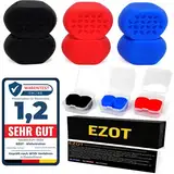 EZOT® Premium Jawline Trainer - Kiefer Trainer, Doppelkinn Entferner, definiert Kieferlinie & Nackentrainer, Gesichtstrainer mit Zahnschutz, & Jawline Toner, Jaw Exerciser für Muskeln entwickeln