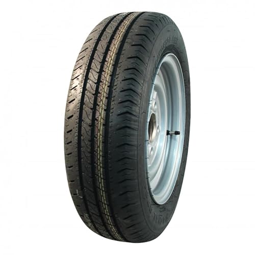 AWD Komplettrad 12 Zoll - 155/70R12C Reifen + Felge - Teilung: 4x100-450 kg -