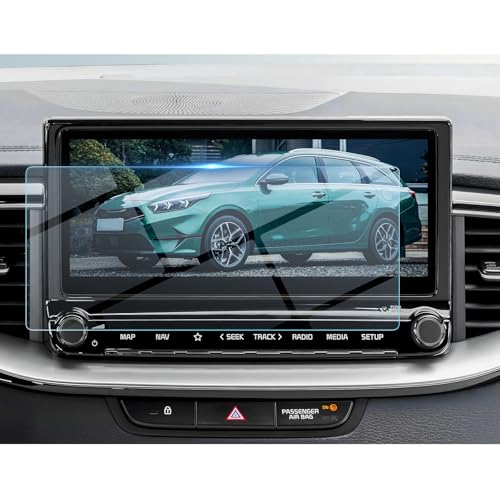 BIBIBO Displayschutzfolie für Kia Ceed SW GT Line/Proceed GT/XCeed 2022-2024, 10,25 Zoll Panzerglasfolie Displayschutz, 9H Gehärtete Glasfolie, Kia Ceed Navigation Schutzfolie, Kratzfest