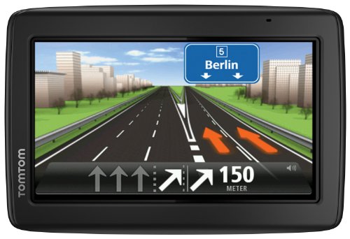 TomTom Start 25 Central Europe Traffic Navigationssystem (13 cm (5,0 Zoll) Display, TMC, Fahrspur- & Parkassistent, IQ Routes, Favoriten, Europa 19)