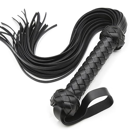 Peitsche sex hart: Flogger & peitschen 49cm BDSMS toys Peitsche sex SM sexspielzeug extreme paare Peitsche sex weich Peitsche BDSM spielzeug Lederpeitsche Flogger SM peitsche FOPS B21-13