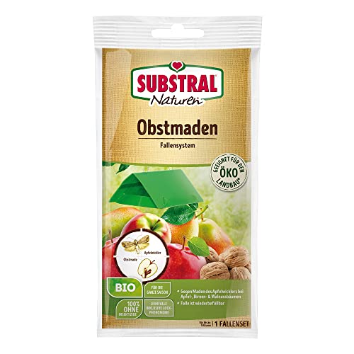 Substral Naturen Obstmaden-Falle gegen Apfelwickler an Äpfeln, Birnen und Walnüssen (Obstmade), 1 Set