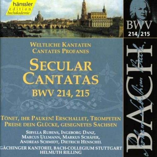 Edition Bachakademie Vol. 68 (Weltliche Kantaten BWV 214-215)