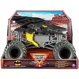 Monster Jam, offizieller Batmobile Monster Truck, Metall-Spritzguss-Fahrzeug zum Spielen und Sammeln im Maßstab 1:24