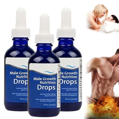 2024 New Revitahepa Mens Drops,Revitahepa Male Growth Nutrition Drops for Men,Revitahepa Blue Direction Drops for Men (3pcs)