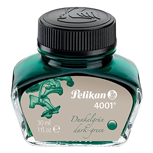 Pelikan 300056 Tinte 4001 dunkelgrün, 30ml