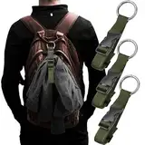 Haojiaho 3 Stück Add-a-Bag-Gepäckgurte, Jackenhalter, Machen Sie Ihre Hände frei, verstellbare Koffer-Gurtgurte, Reisezubehör zum Verbinden von Gepäck oder Rucksack