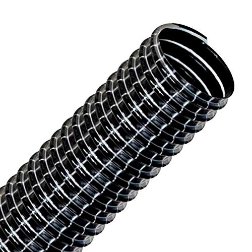 IDUFLEX PVC 35mm, Länge: Meterware - Absaugschlauch, Saugschlauch, Staubsaugerschlauch sehr flexibel mit Fadenverstärkung