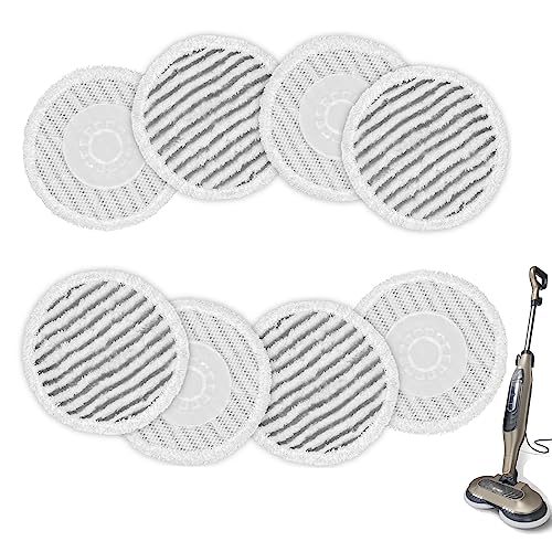 AIR U+ Ersatz-Dampfreiniger-Pads für Shark S8201 S8001 S7001 S7201 S7000AMZ S7000 S7005 S7020 S7001C Dampfreiniger, Dampfreiniger, waschbares Pad, 8 Stück