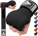 RDX Gel Innenhandschuhe Boxen MMA Muay Thai Training, Elastisch Boxbandagen 75cm Lang Handgelenkbandagen, Kampfsport Sparring Handbandagen Inner Boxing Gloves Punchingbälle Punchinghandschuhe