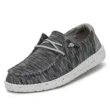 Hey Dude - Damen Wendy Sox Wendy Slip-On Schuhe, Dark Grey, 39 EU