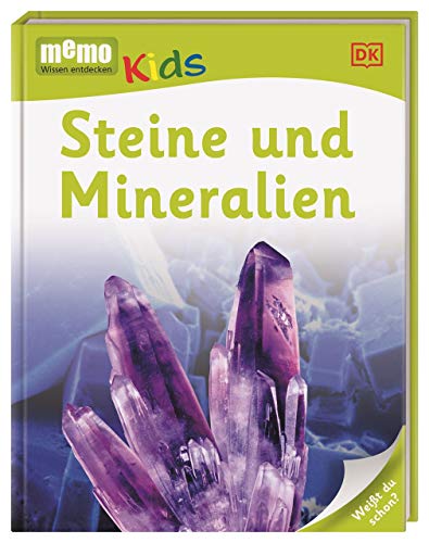 memo Kids. Steine und Mineralien: Spannendes Wissen zum Selberlesen. Für Leseanfänger und Kinder ab 6 Jahren