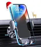 Glangeh Handyhalterung Auto Lüftung, [2024 Upgrade Hakenclip] Handy Halterung Auto, 360° Drehbar KFZ Auto Halterungen für den Innenraum Kompatibel mit iPhone 16 Pro Max, Alle 4-7" Smartphone