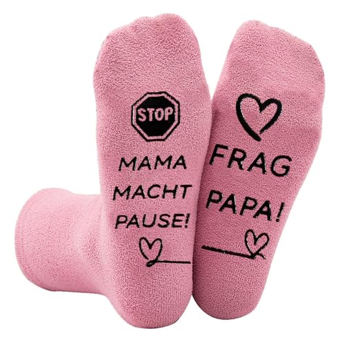 HJSSAA Mama Socken Geburtstagsgeschenk für Mama Geschenke von Kindern für Mama Mutter Geschenke Geburtstag Weihnachtsgeschenke für Mama Geschenke für mütter Beste Mama