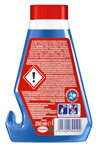 Somat Intensiv-Maschinenreiniger , Spülmaschinenreiniger flüssig zur Tiefenreinigung, mit Entkalkungsfunktion für hygienische Sauberkeit , 250 ml (1er Pack)