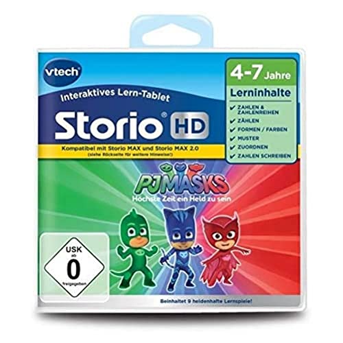 Vtech 80-271104 - Storio Max-Lernspiel PJ Masks HD