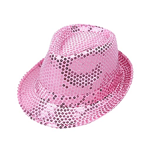 Unisex Glitter Pailletten Hat Cap Children Show Hut Kinder Geschenk Charme Verwenden Tanzshow Party Jazz Hut Für Mädchen Jungen