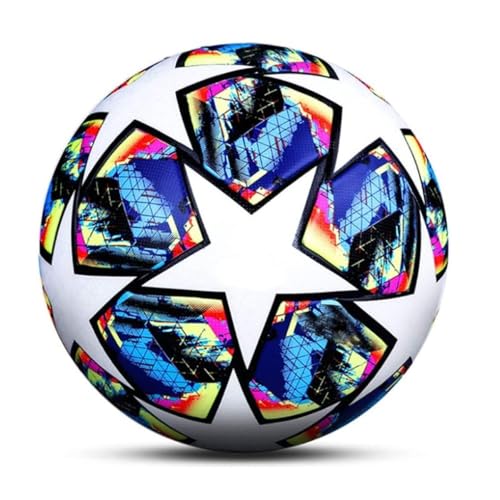 YTYLBD 2024 Champions League Ball Fußballfans Artikel Fußballliebhaber Geburtstagsgeschenk Regulär Nr. 5 Ball