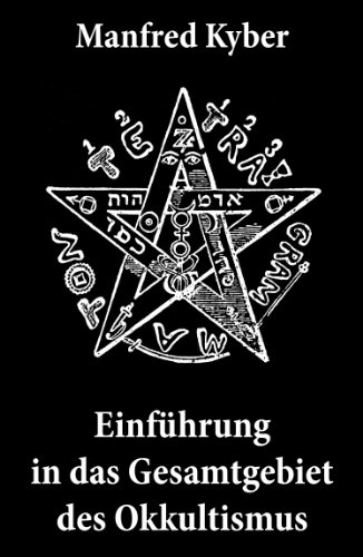 Einführung in das Gesamtgebiet des Okkultismus: Logenwesen, Magie des Mittelalters, Spiritismus, Hypnose, Gespenster, Geister, Träume, Trauerlebnis, Hellsehen, ... freier Wille, Gottesbegriff und vieles mehr