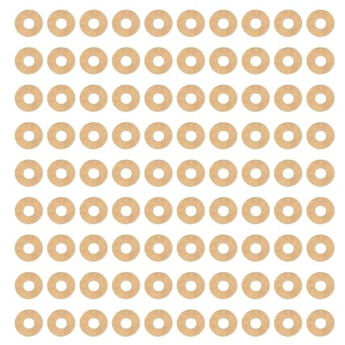 90-teiliges Klavier-Balance-Dichtungssatz – Regulierungs-Reparaturzubehör, Frontschienenstanzungen, Unterlegscheiben Durchmesser 12 mm, Klavierteile