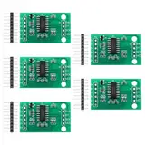 HX711 Weighing Sensor Module Binghe 5 Stück HX711 Drucksensor Module 24 Bit A/D Präzisions HX711 Wägezellen Module Hochpräzisions Wiegesensormodul Kompatibel mit Arduino