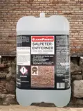 Salpeterentferner 5 Liter | Salpeterreiniger Salpeter-Entferner bei Ausblühungen auf Mauern, Putz, Naturstein, Ziegeln