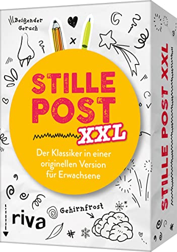 Stille Post XXL: Der Klassiker in einer originellen Version für Erwachsene. Für mehr Unterhaltung, Spaß und Kreativität auf Spieleabenden, Partys. Das perfekte Weihnachtsgeschenk