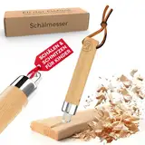 Eli® Schnitzmesser für Kinder mit runder Klinge ab 6 Jahre - hochwertiges Kindermesser Schnitzset - Kinderschnitzmesser - Schnitzwerkzeug - Outdoor Messer für Jungen und Mädchen