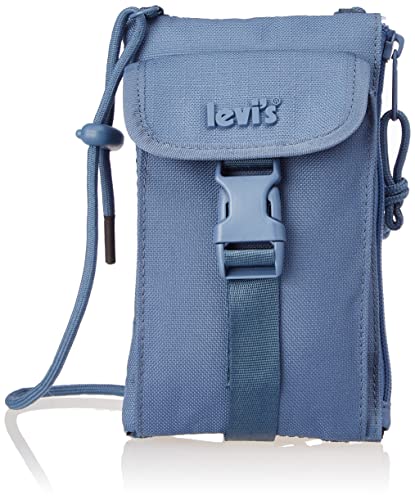 Levi's Unisex Mixed Material Lanyard, Dunkelblau, Einzigartige Größe