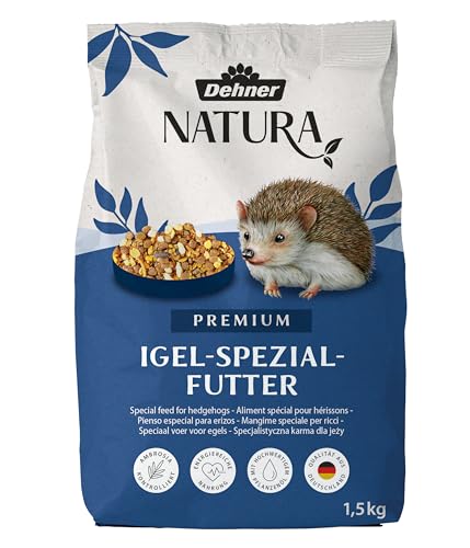 Dehner Natura Premium Igelfutter, Alleinfutter für Igel, artgerecht / natürliche Ernährung, 1.5 kg